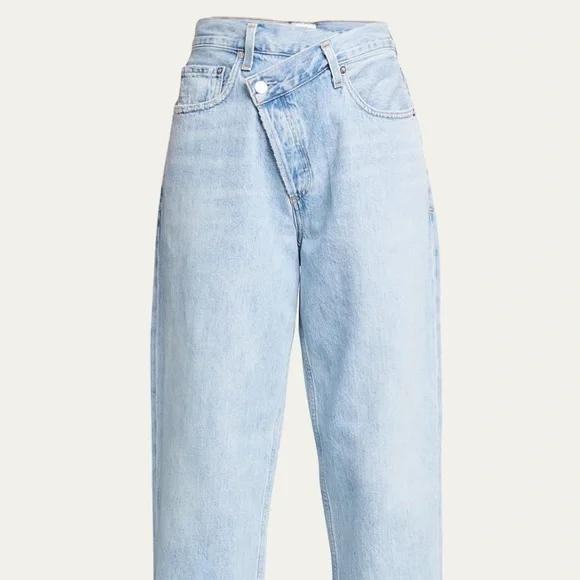 Agolde Los Ángeles criss cross denim - 25 - Picture 10 of 15